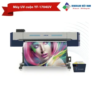 Máy UV cuộn khổ nhỏ sử dụng nhiều nhất YF-1704UV